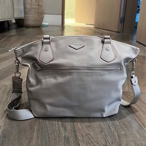 MZ Wallace small gray tote